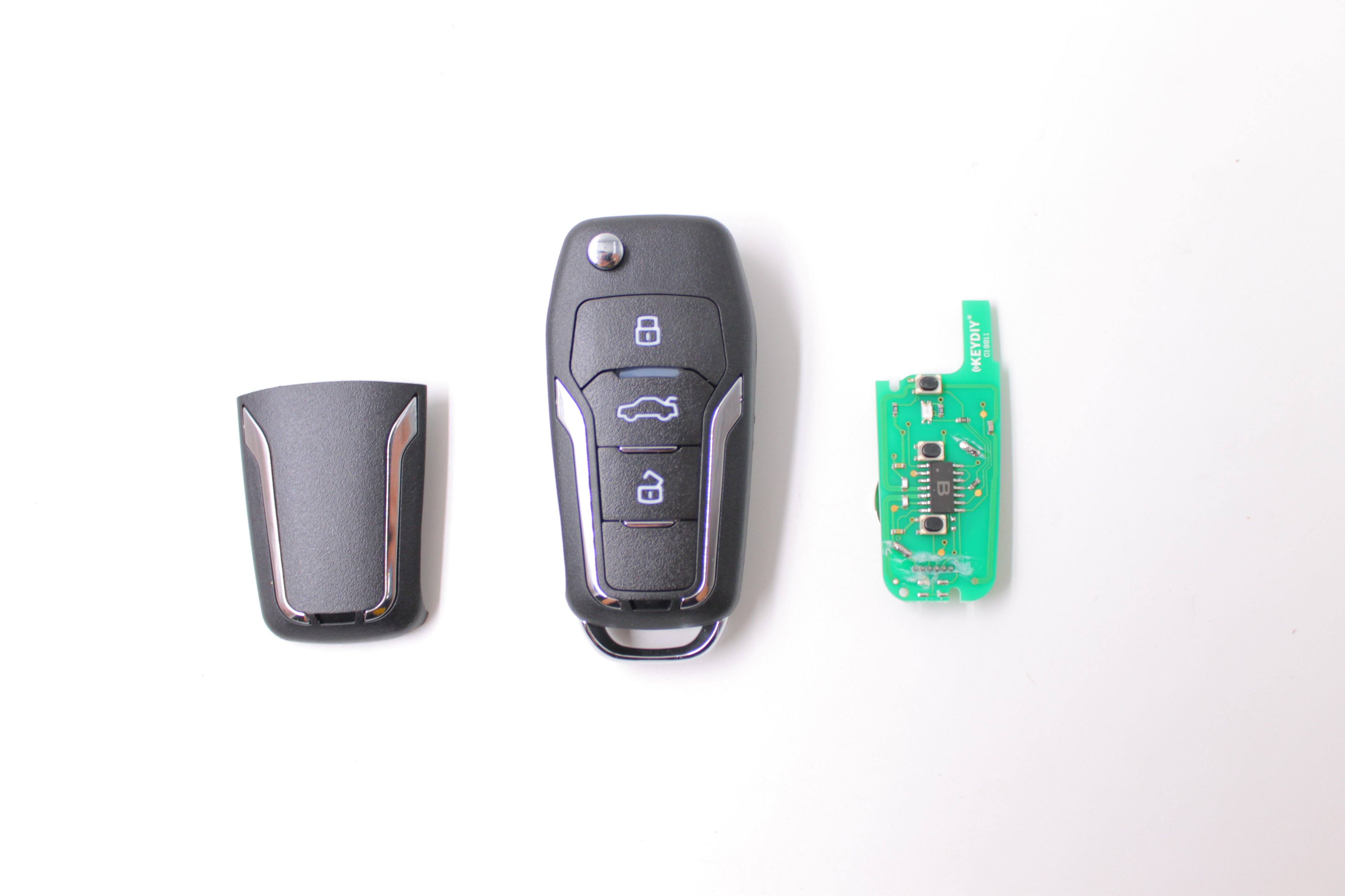 KD KeyDIY Remote B12-3 Suitable For KD-B12-FT-3 | Remote Pro
